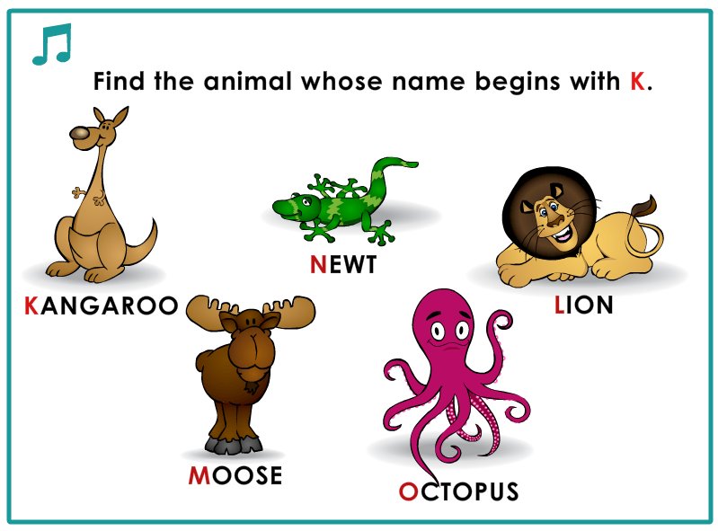 Sunnie's UPPERCASE Letters K to O