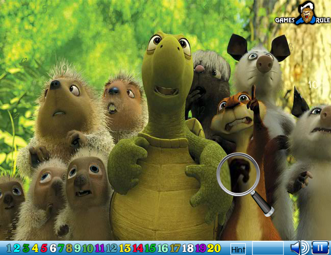 Hidden Numbers: Over the Hedge