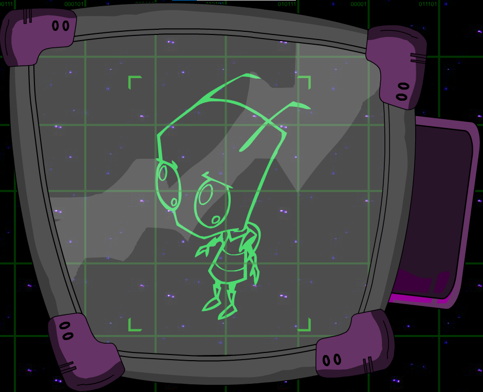 Invader Zim Screensaver (2002)