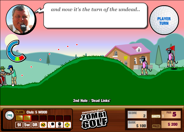 Zombie Golf: Club of the Dead