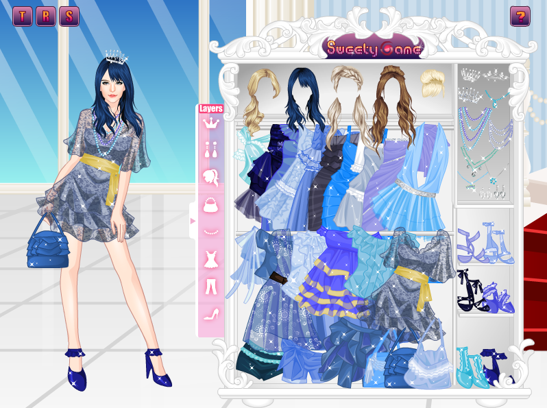 Blueberry Princess Dress Up Game