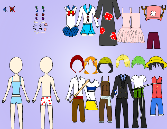 One Piece Dress Up!