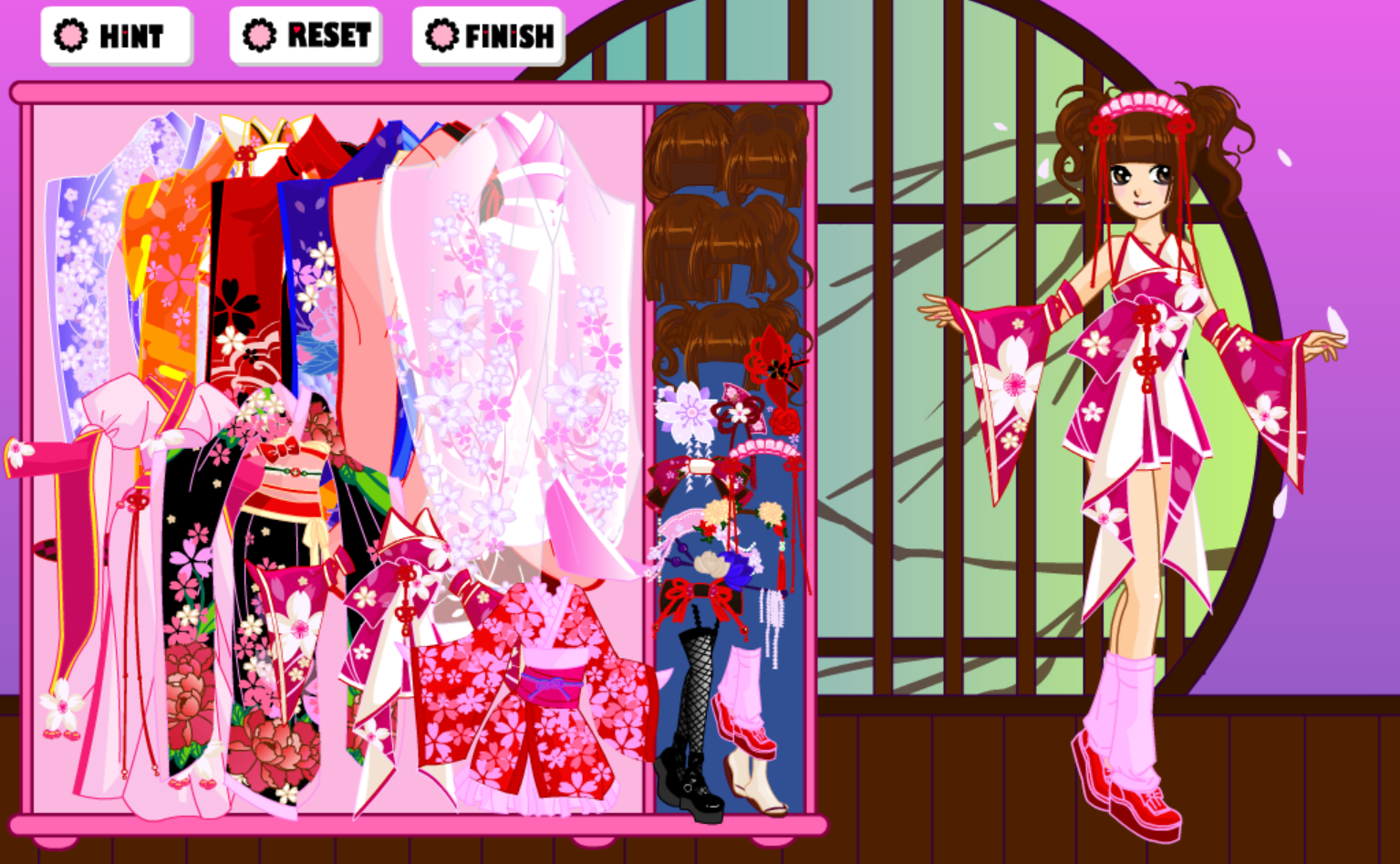 Geisha Dress Up Game