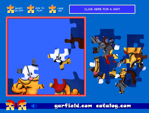 A Garfield Jumbled Jigsaw: August 2