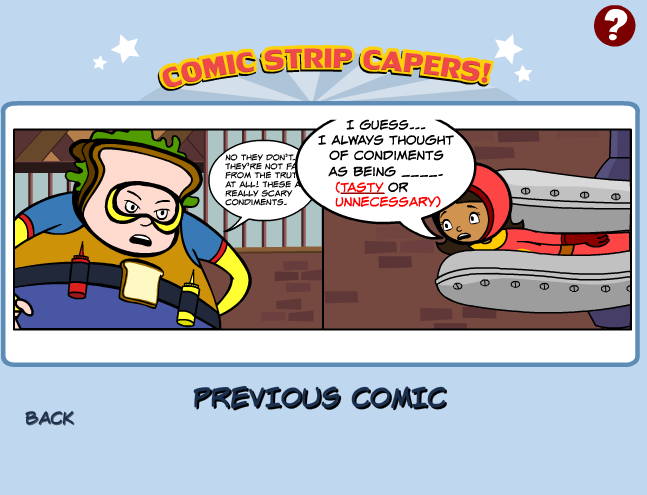 Comic Strip Capers!