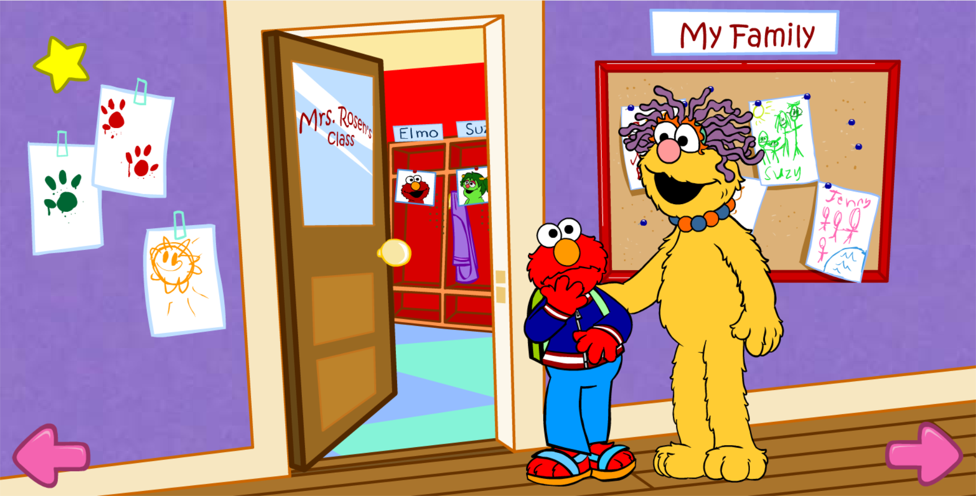 Elmo's First Day of School