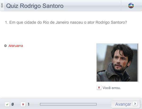 Quiz Rodrigo Santoro