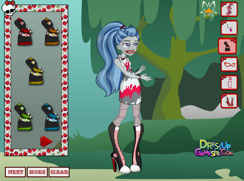 Ghoulia and Slow Moe Dress Up