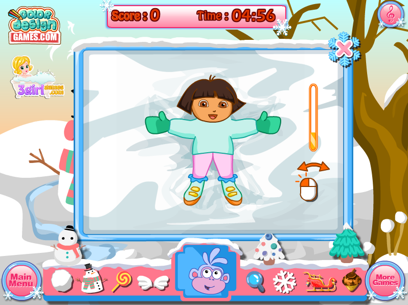 Dora Snow Challenges