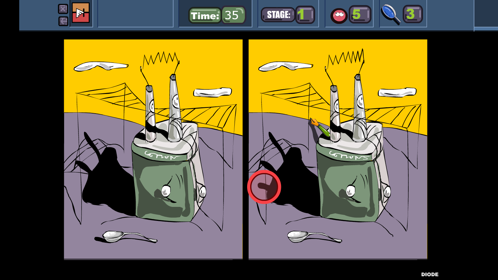 Find Different Point