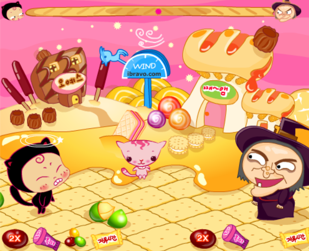 옹스짱 과자나라 지키기