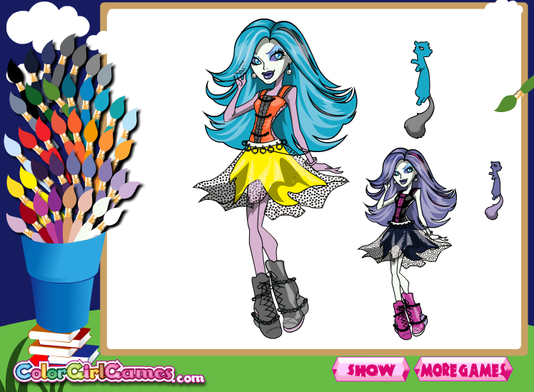 Monster High Coloring 2