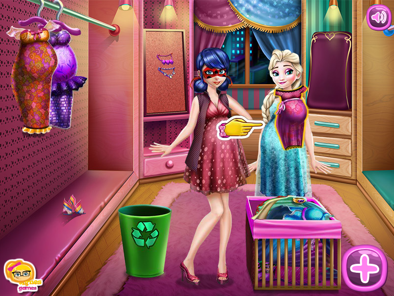 Ladybug & Elsa Pregnant Wardrobe