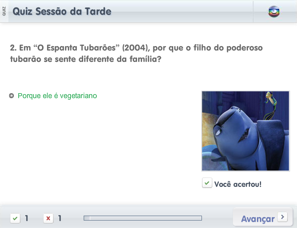 Quiz Sessão da Tarde (2012-04-04)