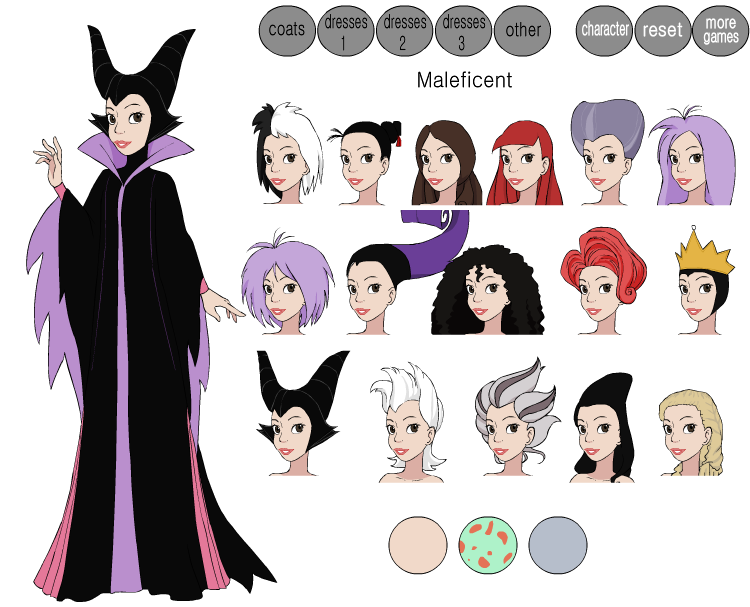 Disney Villainesses Dress Up