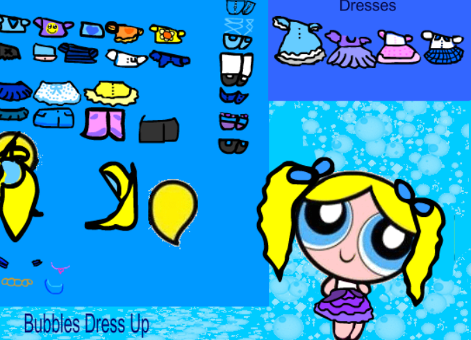 Bubbles Dress Up