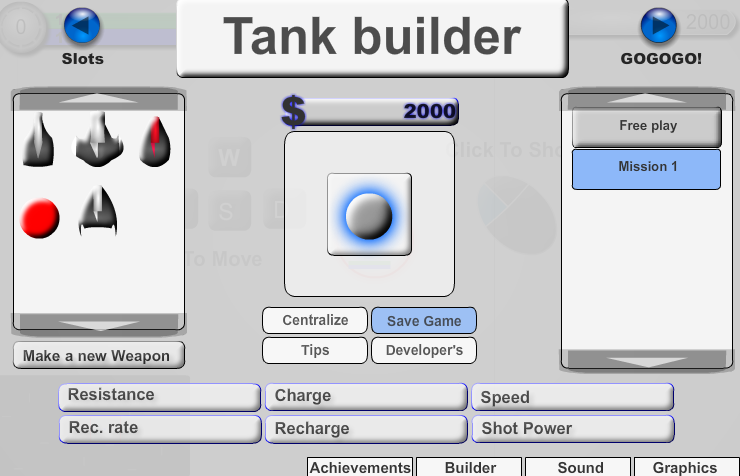 The Tank Builder