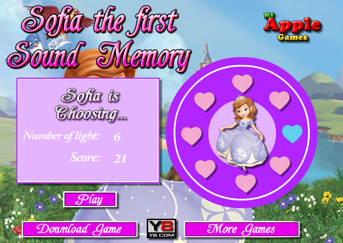 Sofia the First Sound Memory