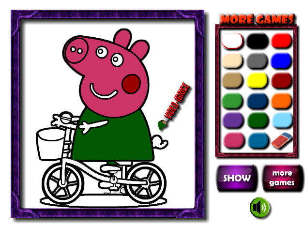 Peppa Pigg Coloring