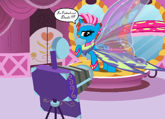 The Fabulous Crimson Butterfly