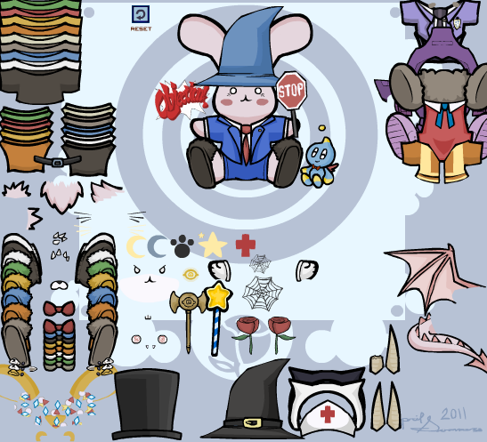 Dress-Up Usa-Chan Game