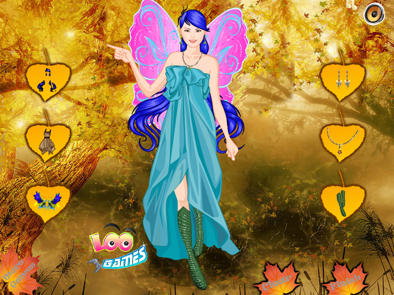 Autumn Fairy Dress Up