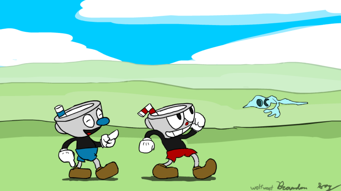 Cuphead and Mugman Animation