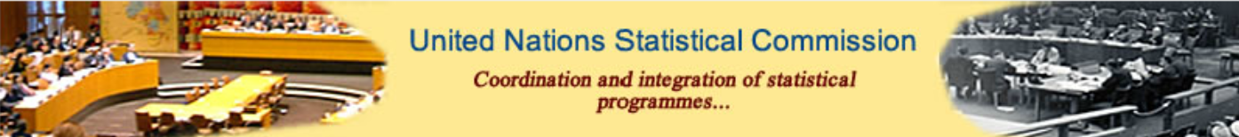 United Nations Statistical Commission Banner