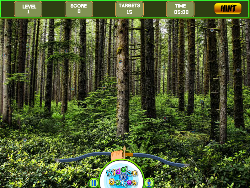 Hidden Target - Alpine Forest