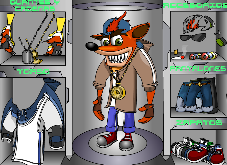 Crash Bandicoot Dress-Up