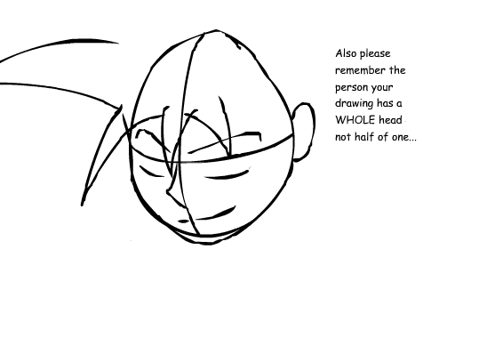 Lessons in Drawing a head..(Cartoon)