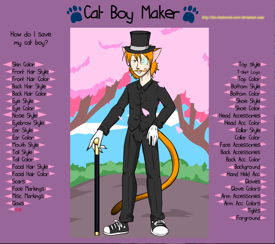 Cat Boy Maker