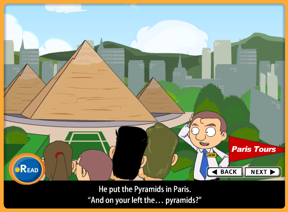 Pyramids in Paris