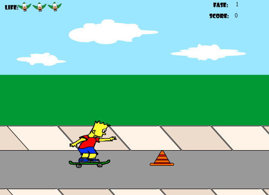 Bart The Skater