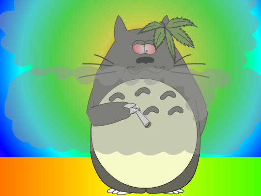 Totoro Getting High