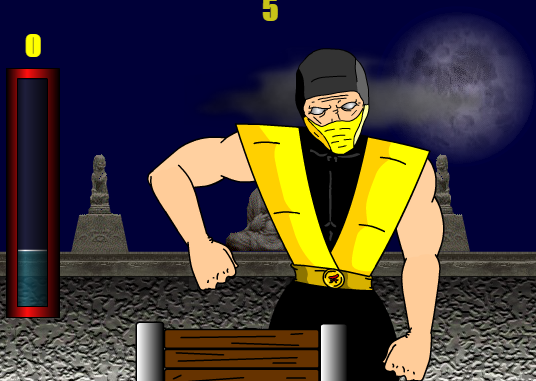 Test Your Might -A Mortal Kombat Mini Game-