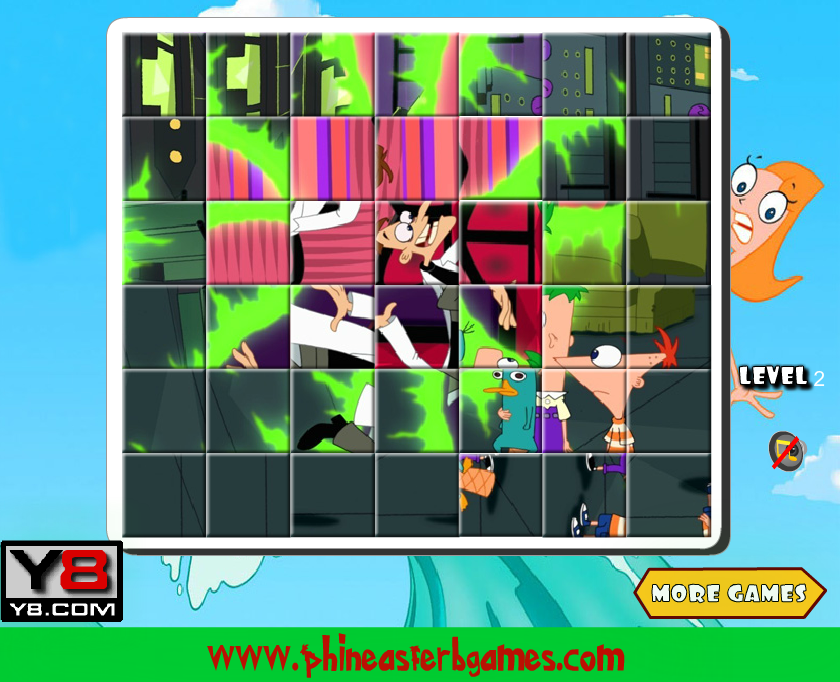 Phineas & Ferb Spin Puzzle