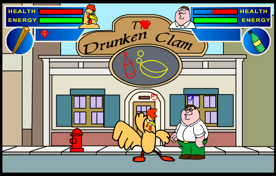 Family Guy: Peter Vs Giant Chicken