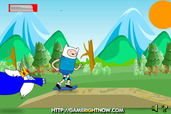 Adventure Time Skateboarding