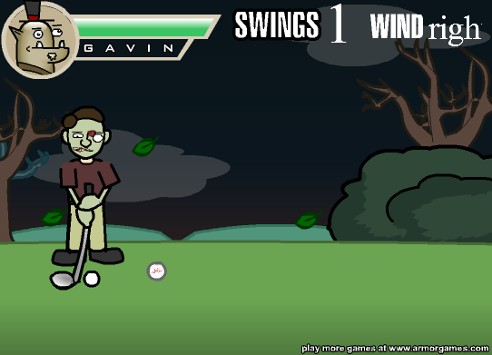 Gavin the Pro Golf Goblin Halloween Toure