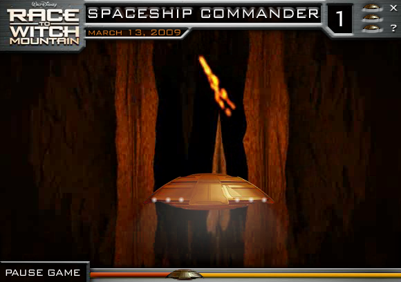 Race to Witch Mountain: Spaceship Commander