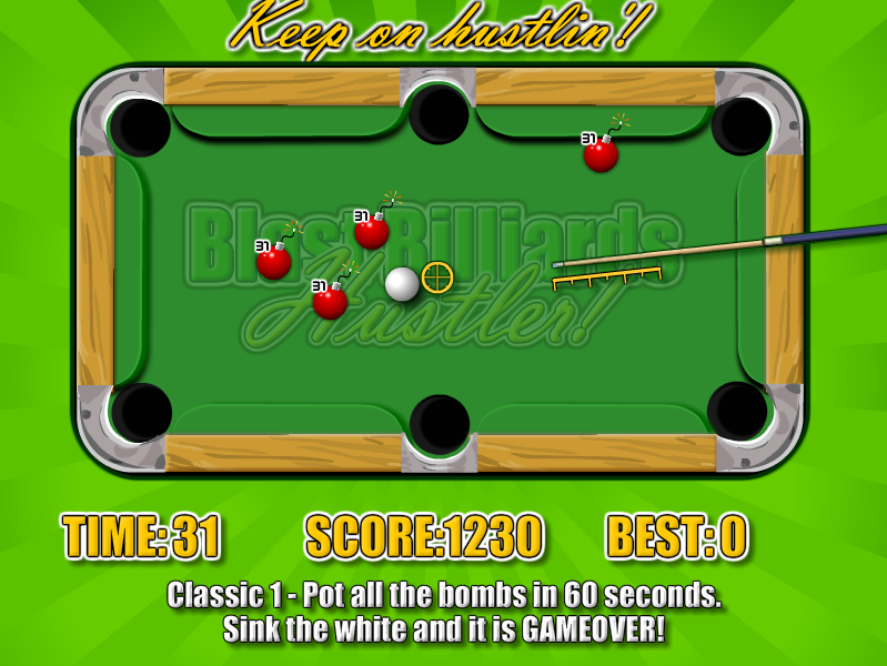 Blast Billiards Hustler!