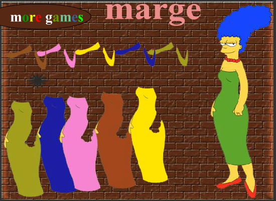 Marge Simpson Dress Up