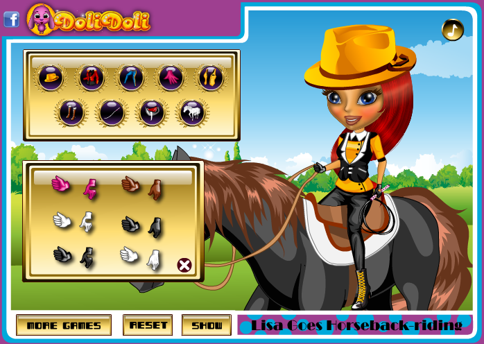 Lisa Goes Horseback-riding