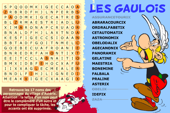 Les Mots Cauchés Gaulois