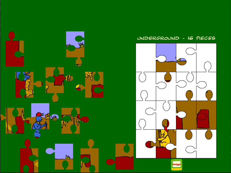 Underground - 16-Piece Puzzle