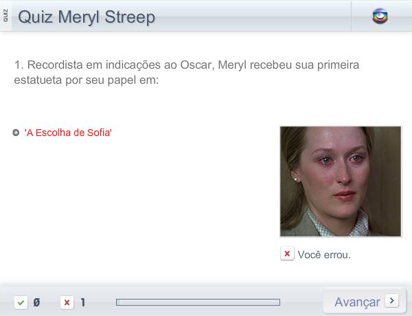 Quiz Meryl Streep