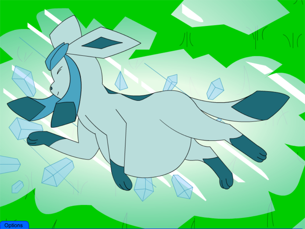 Interactive pregnant Glaceon