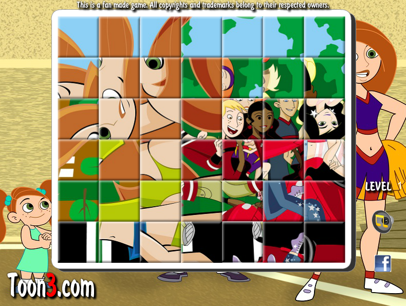 Kim Possible Spin Puzzle