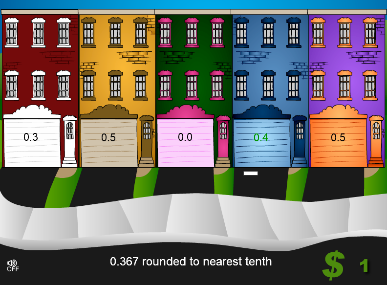 Scooter Quest Decimals - Rounding